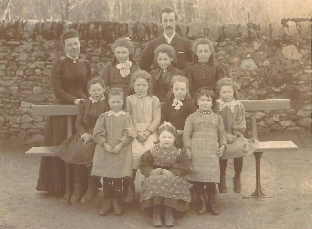 Photo of Poll School Children 1880